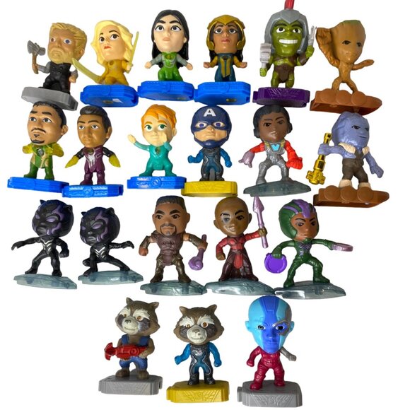 Marvel Other - Marvel Avengers McDonald's Toy 2022 Hero's Lot of 20